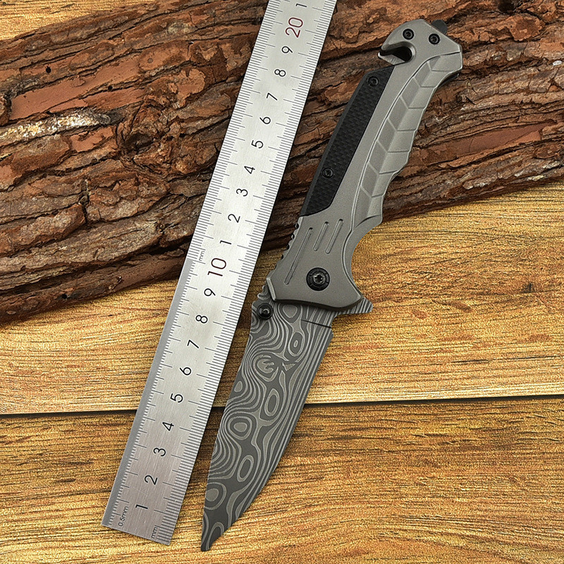 Outdoor Folding Knife Multifunctional Stainless Steel Camping Folding Knife Portable Small Knife Out