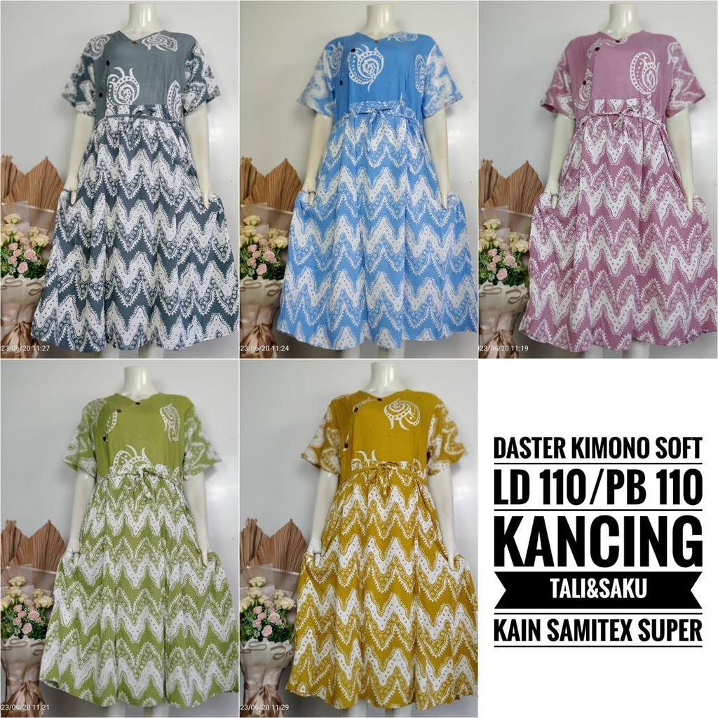 Daster Kimono Soft #BEST SELLER !! #DasterBumil #DasterBusui #DasterBatikKekinian #BajuSantai#Daster