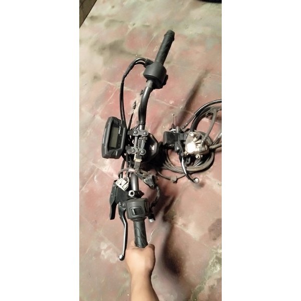 Stang Stir Beat Street New Led Original Stang Speedometer Houlder Saklar Dudukan Stang kabel speedom