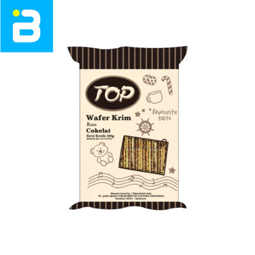 

TOP Wafer Krim Coklat 300G