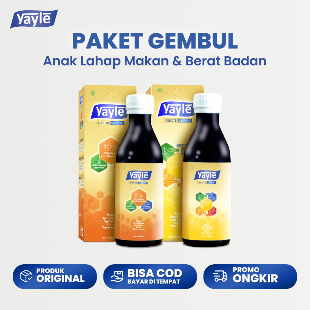 Paket Gembul - Yayle Appetite & Yayle Abbote 120 - 200 ml