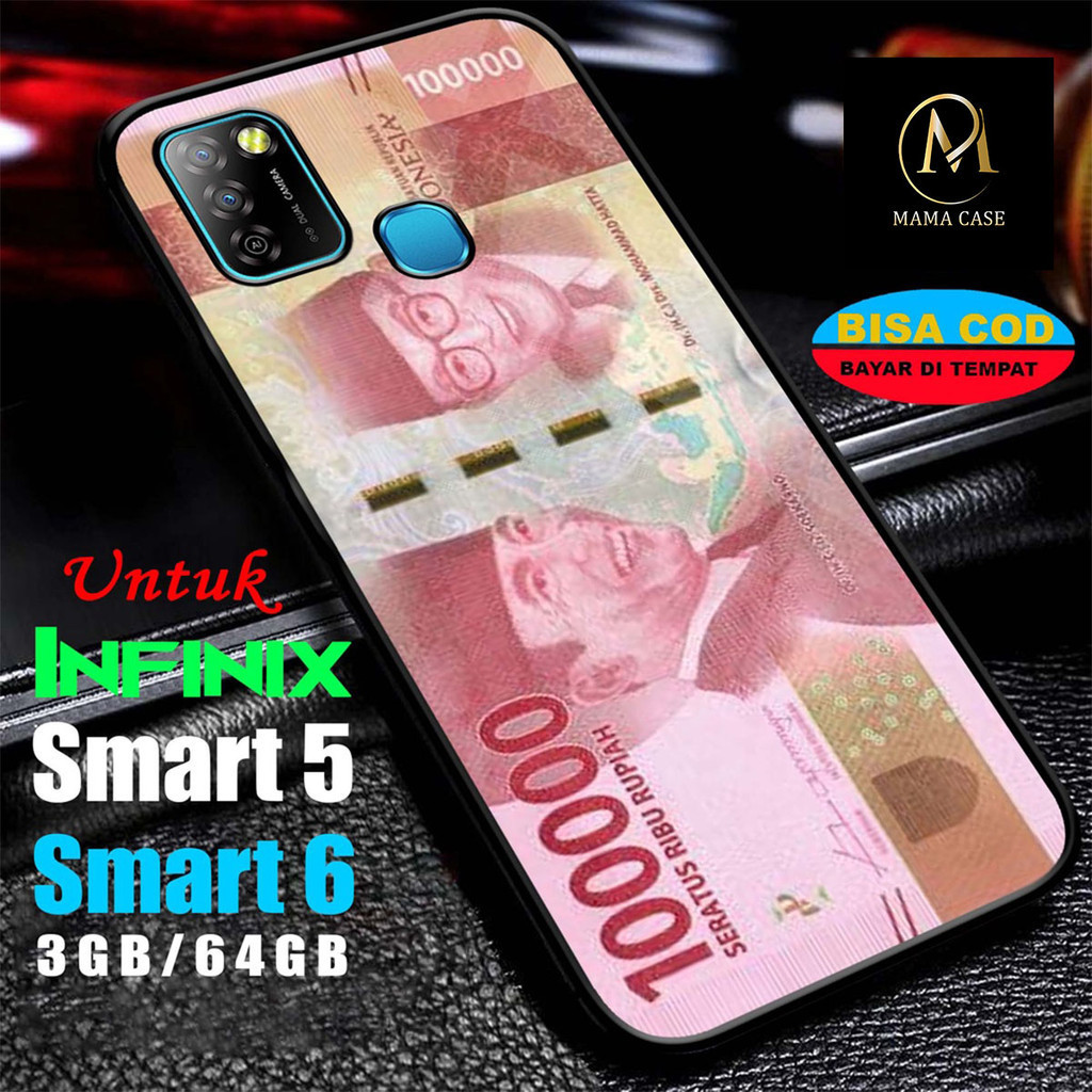 Case INFINIX SMART 5 SMART 6 3GB/64GB MamaCase.id Motif [ U4NG ] Case Hp Glossy Casing Hardcase Soft