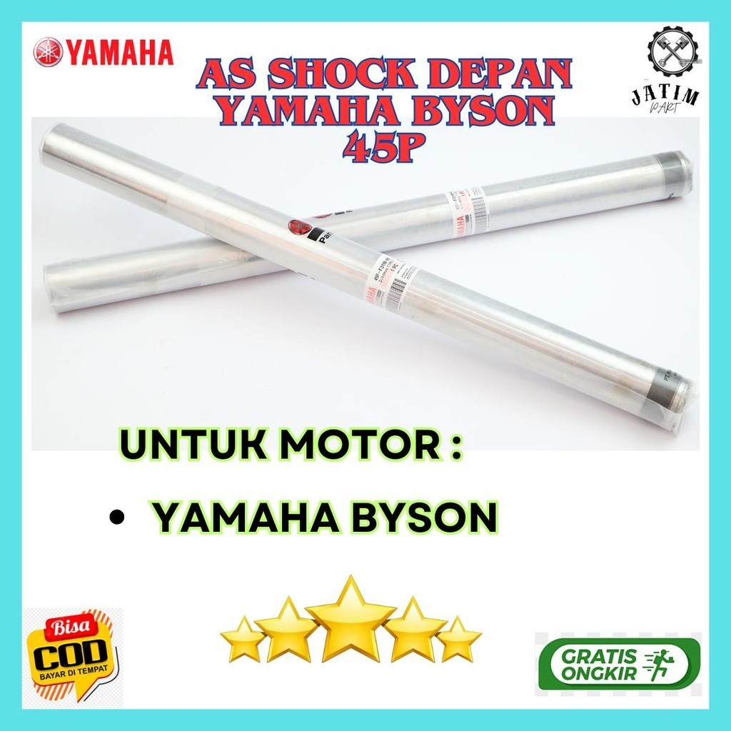 Shock Depan Byson F1 45P / As Shock Depan Yamaha Byson Karbu Ori Priium - 45P-F3110-00