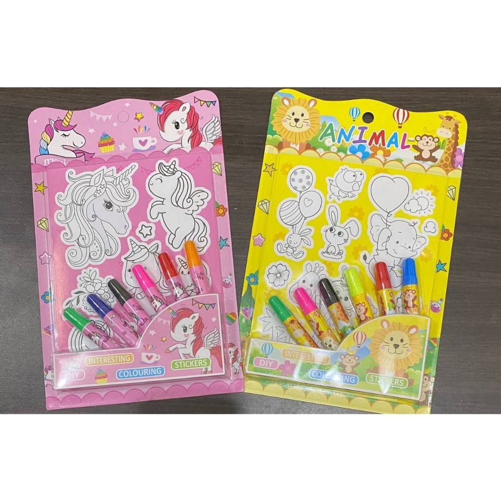 

8009 Study Set Mewarnai