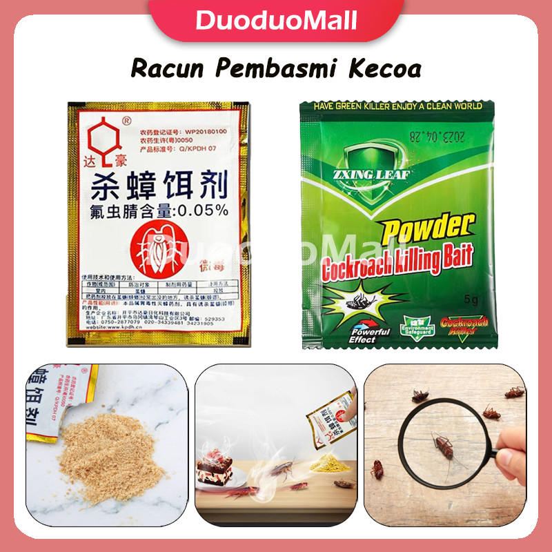 Racun Pembasmi Kecoa/Bubuk Racun Anti Kecoak Serbuk Super Ampuh