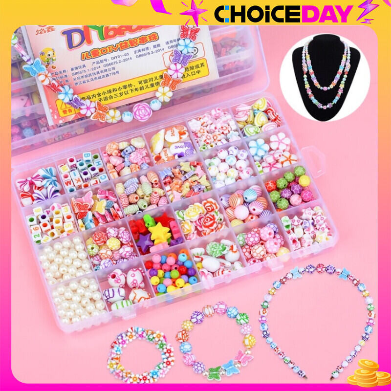 Mainan Anak Perempuan Yang Lagi Viral / diy aksesoris / cincin mainan anak / mainan kalung / kalung 