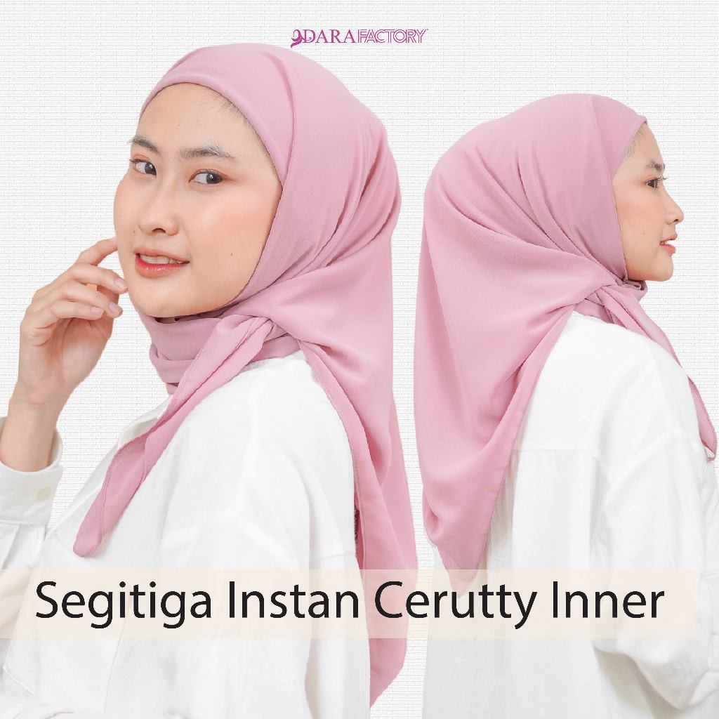 Terlaris hijab-mukena-jilbabinstant-jilbabsegiempat | Segitiga Instan Cerutty Inner / Hijab Segitiga