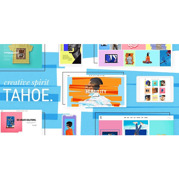 Tahoe - Portfolio Theme for Creatives and Freelancers