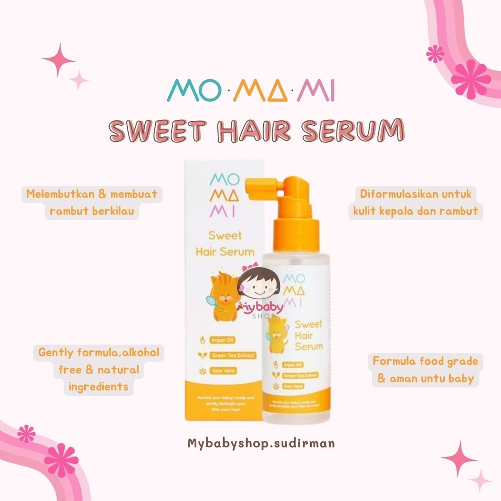 Momami Sweet Hair Serum - Serum Rambut Anak - Hair lotion - Hair spray