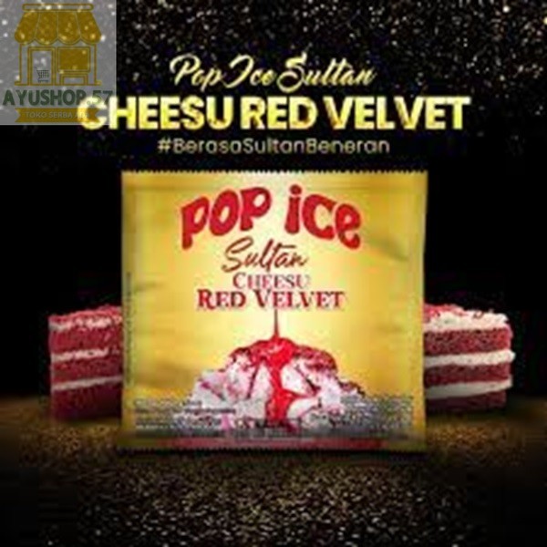 

Pop Ice Sultan Choco Red Velvet [10's/renceng] - AYUSHOP57