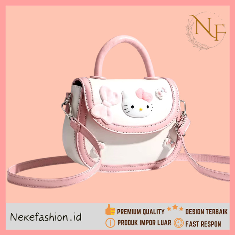 NEKE FASHION Premium Kualitas - Tas Selempang Kulit Wanita Tas Selempang Fashion Tas Bahu Wanita Tas