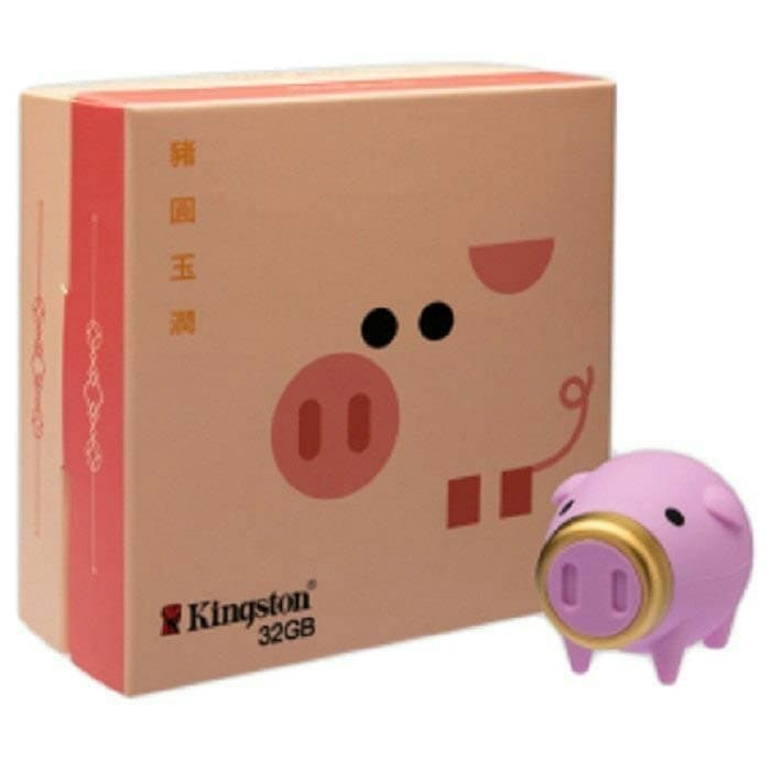 EEStore Flashdisk Kingston Edisi Imlek 32GB Shio Babi ( Limited Edition )