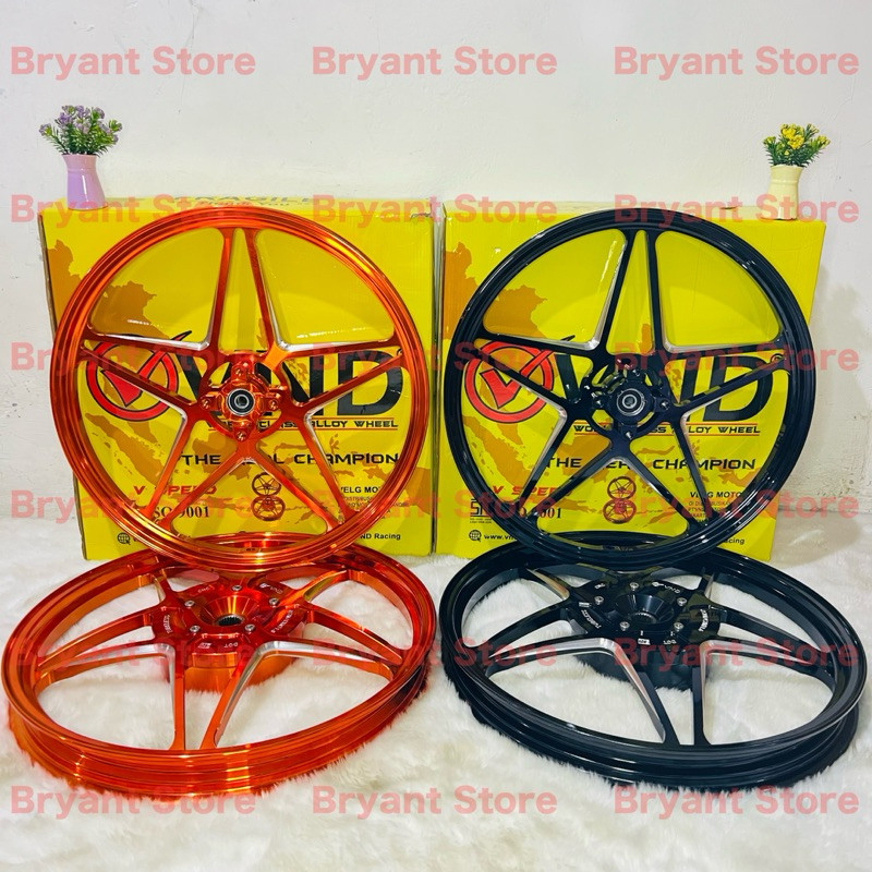 VELG VND RACING V SPEED GEN2 V2 140x17 & 160x17 MIO SPORTY J SMILE SOUL GT MIO M3 SOUL GT XEON XRIDE