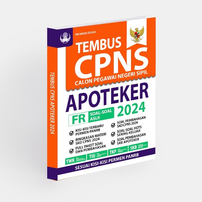 BUKU TEMBUS CPNS APOTEKER 2024 - TES CPNS APOTEKER 2024