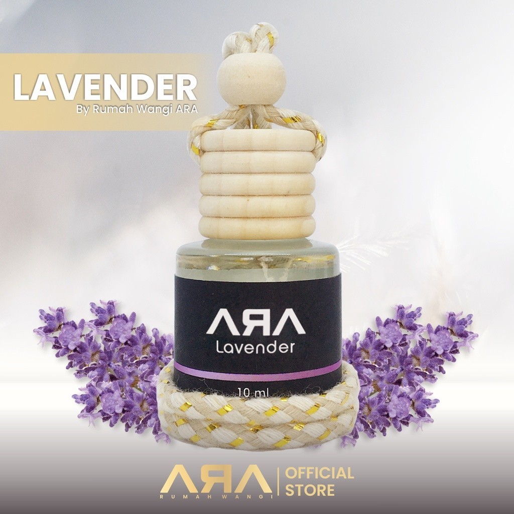 DISKON -  Parfum Pewangi Mobil LAVENDER Pengharum Ruangan Dari ARA