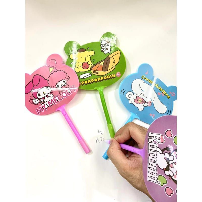 KIPAS PULPEN MINI KARAKTER ANAK-ANAK/KIPAS TANGAN/KIPAS PULPEN