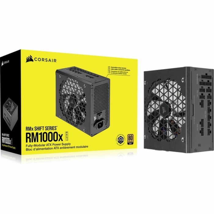Corsair RM1000X SHIFT 1000W Power Supply - Modular, Gold Efficiency