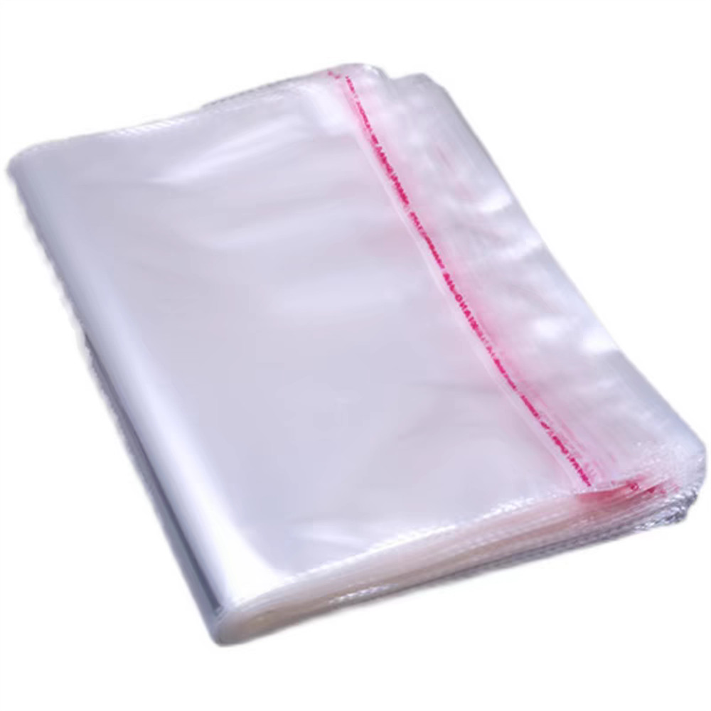 

Large Size OPP Transparent Self-adhesive Sealed Plastic Packaging Bag Resealable Cellophane OPP Bag Gift Bag