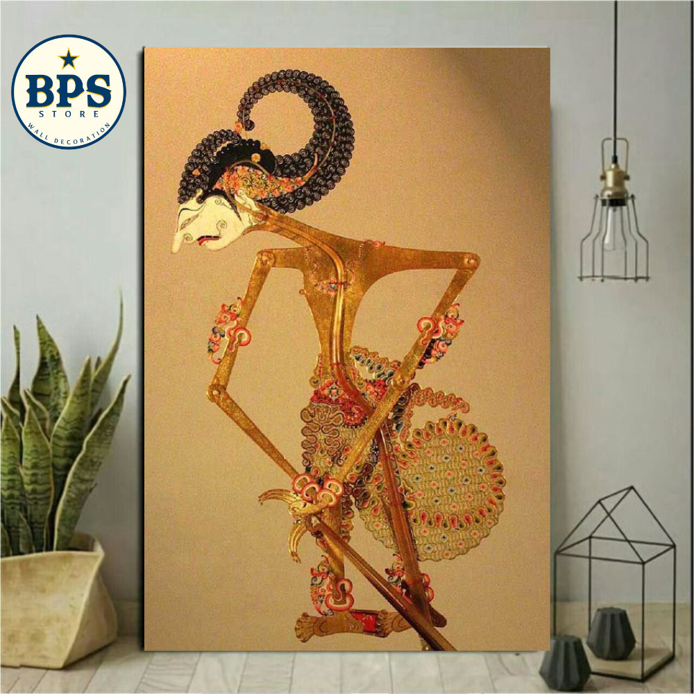 POSTER KAYU WAYANG GOLEK - POSTER WAYANG GOLEK - POSTER WAYANG KULIT - WAYANG PANDAWA - WAYANG ARJUN