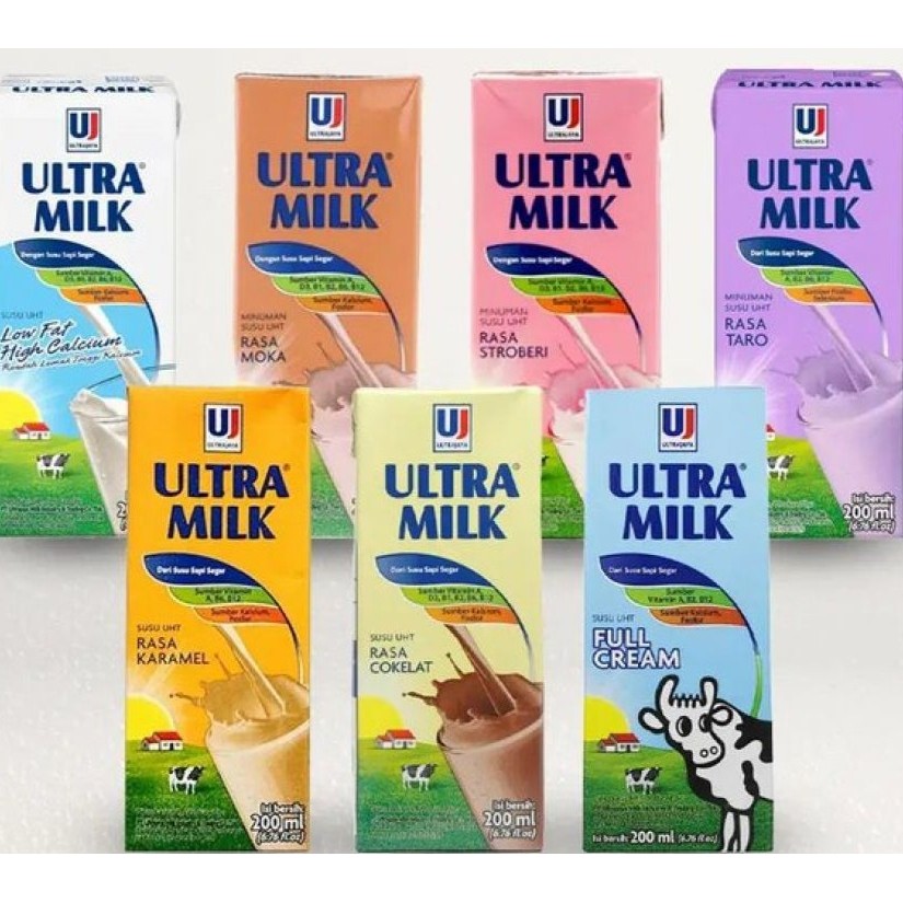 

Ultra Milk UHT Isi 250 Ml / Susu UHT Ultra Milk