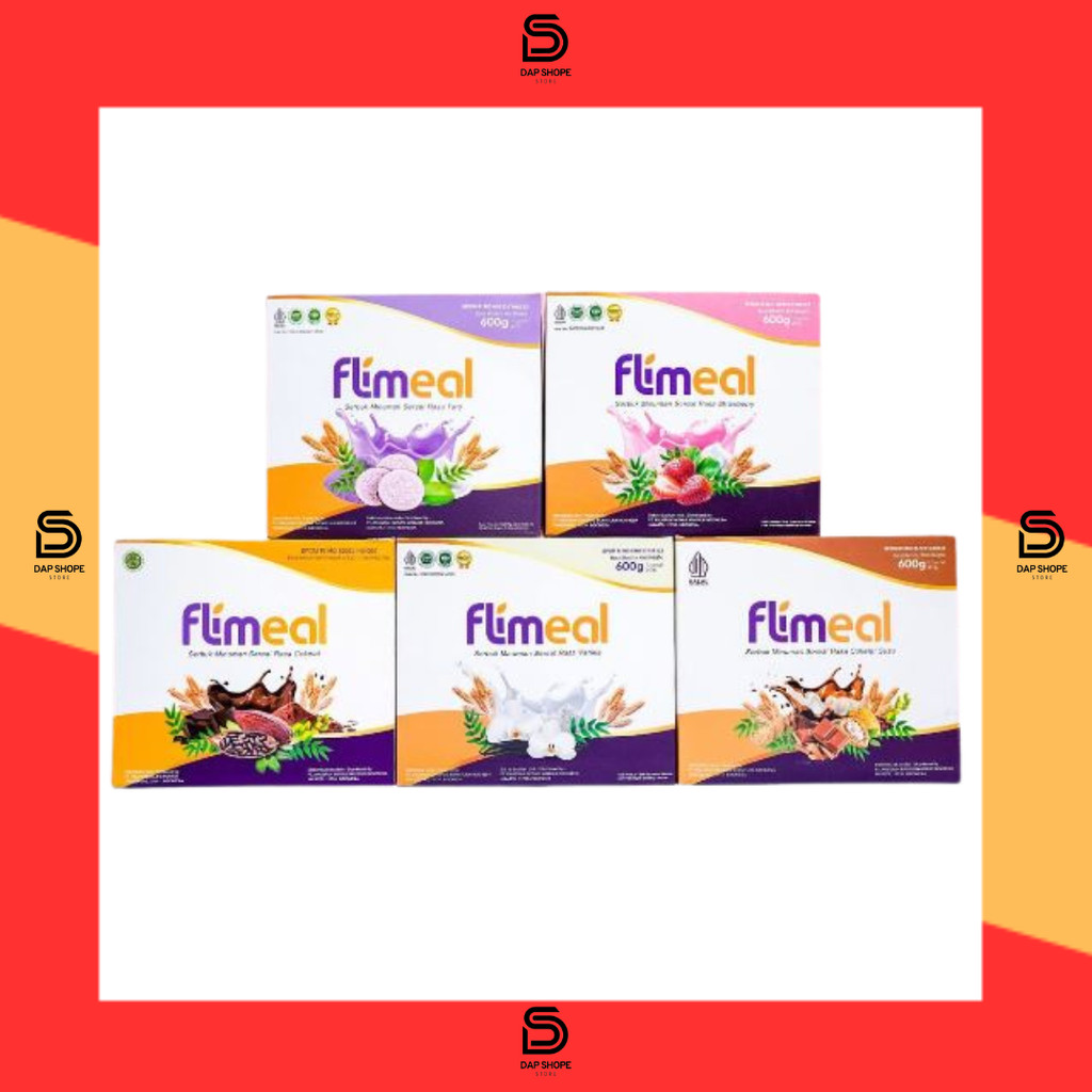 

Flimeal Sereal Susu Diet Pengganti Makan 12 Sachet