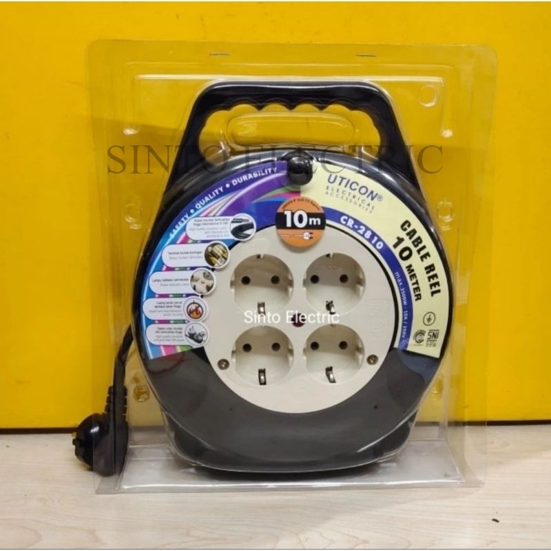 UTICON Kabel Roll Uticon 10 M Kabel Sambung Rol Kabel 10M