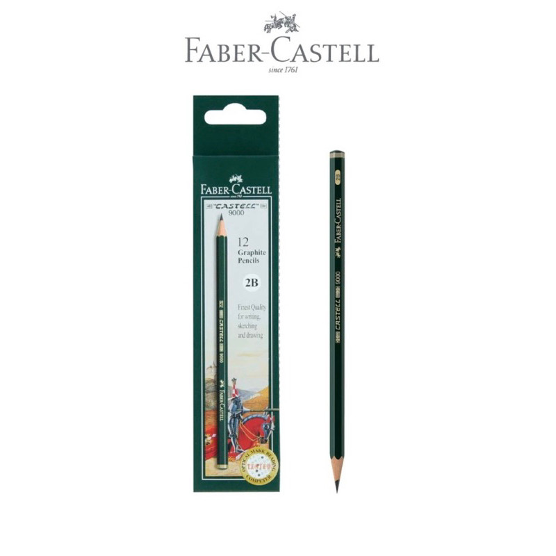 

Pensil Faber Castell HB 2B 3B 4B 5B 6B 7B 8B 9000 For Computer