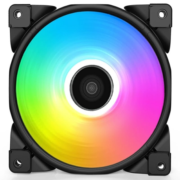 FAN CASING PCCOOLER / PC COOLER HALO FRGB 12CM - SINGLE