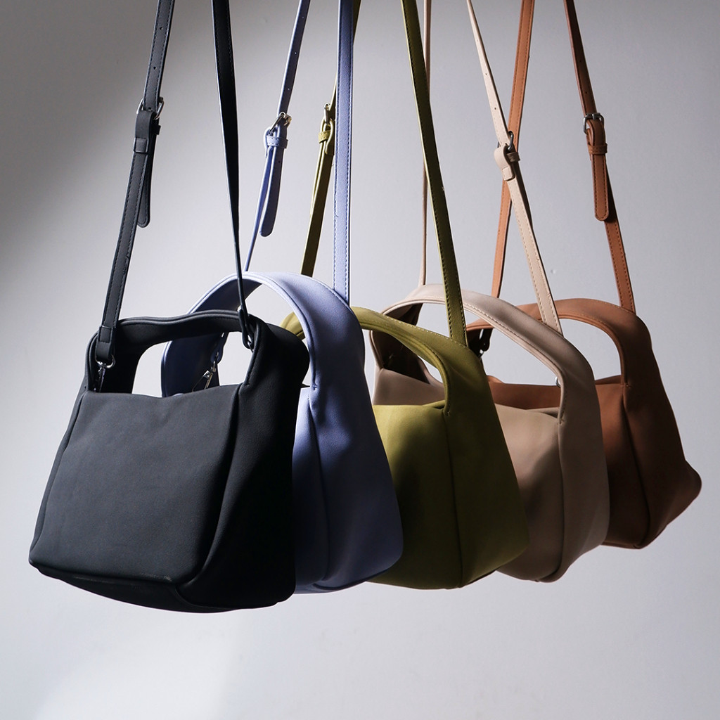 SAFITRI Tas Selempang Slingbag Tas Jinjing Wanita - MILA BAG - Tas Berbahan Suede Lucu Gratis Pouch