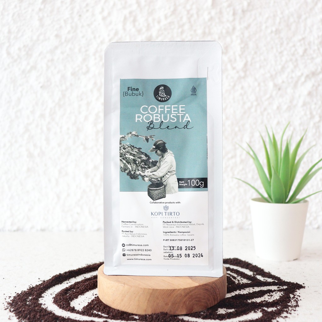 

100g Robusta Kopi Bubuk Robusta Coffee Powder - Timurasa