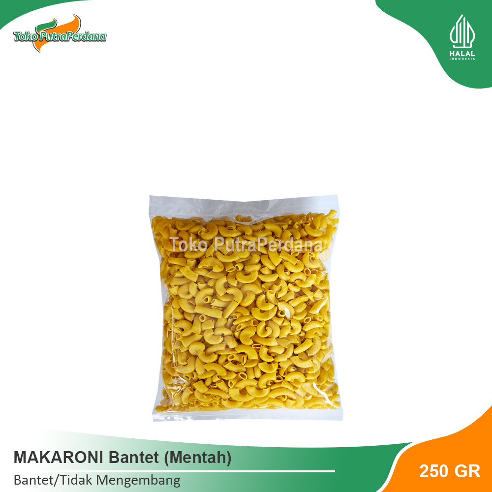 

MAKARONI Bantet Tidak Mengembang 250gr