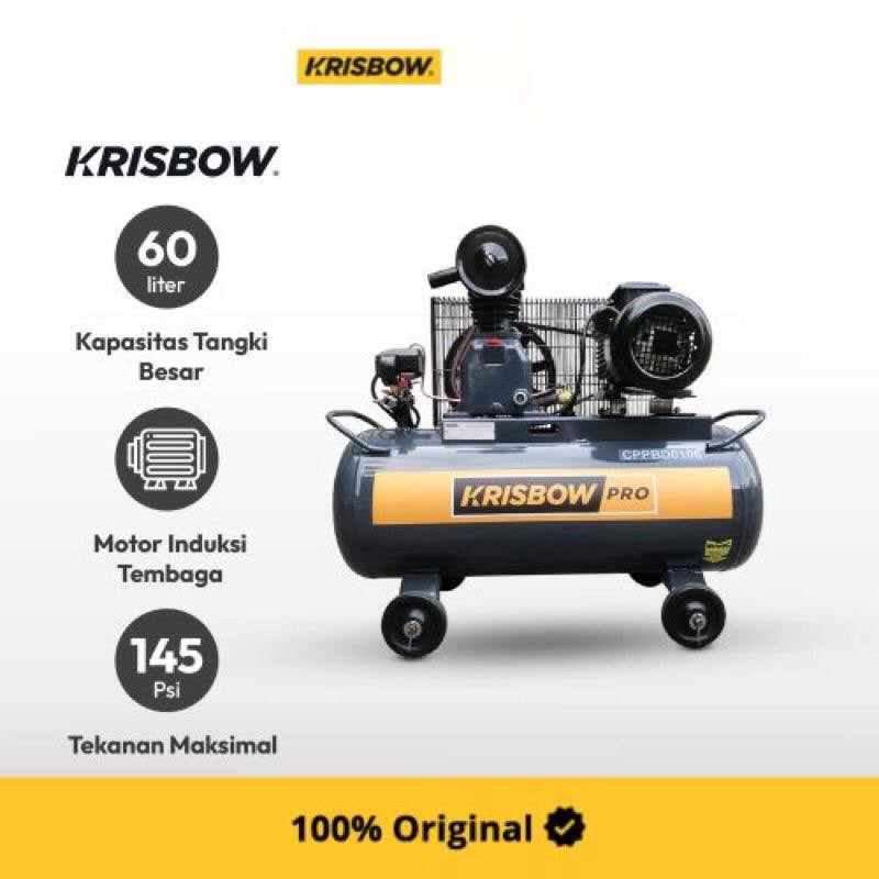 Krisbow Kompresor Angin 1hp 10 Bar Cppbd0106