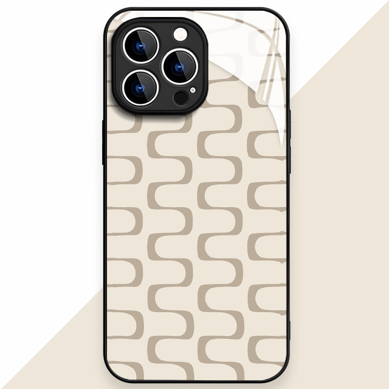 Case Iphone 13 13 Mini kaca Casing Iphone 14 15 Plus Case Iphone 15 14 Pro Max Casing Iphone 6 6S 6 