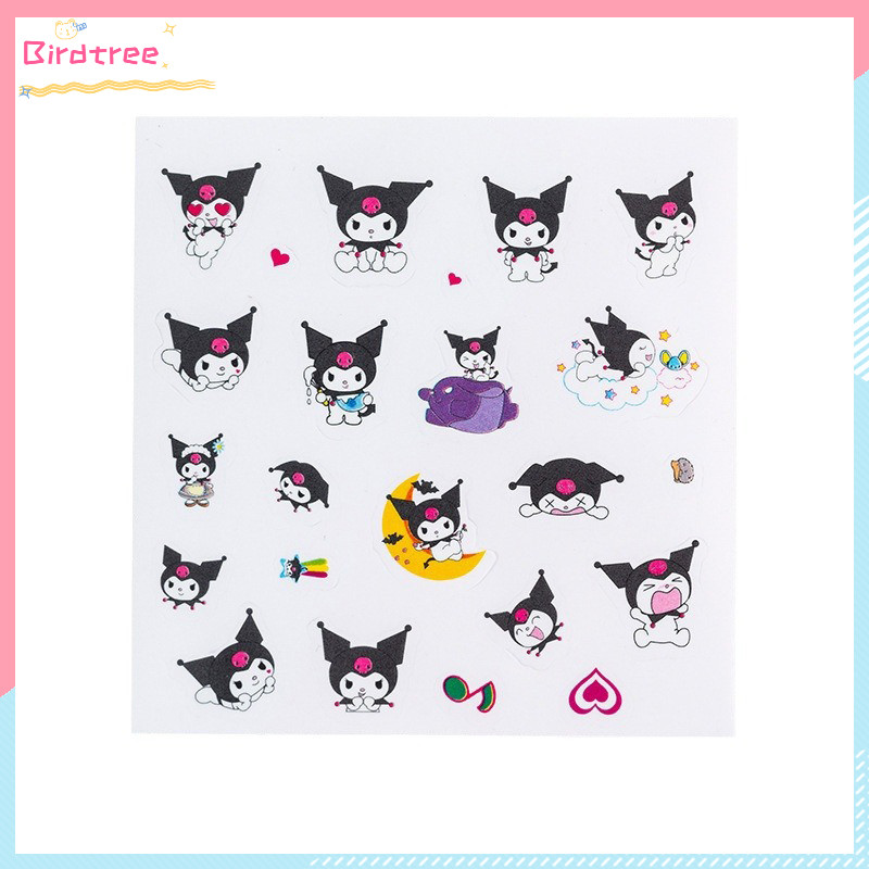 

COD Stiker Sanrio Lucu Stiker Kartun Anak-anak Stiker Tahan Air Putri Lucu Stiker Kuromi