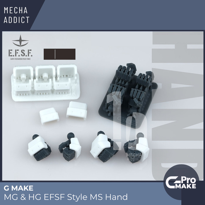 G-Make GP-01 MS Hand EFSF Gundam Style for HG / RG/ MG