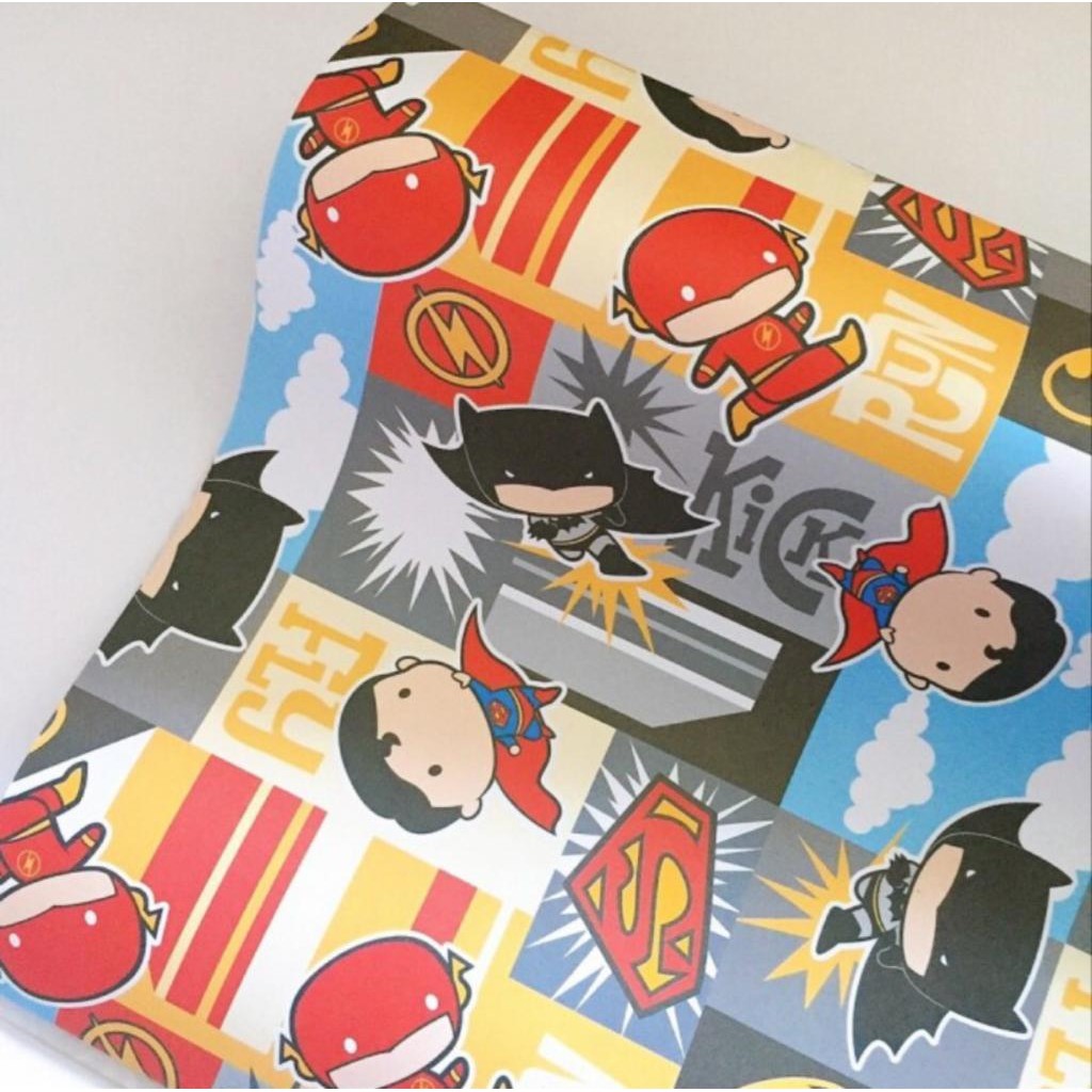 

Kertas kado superman batman