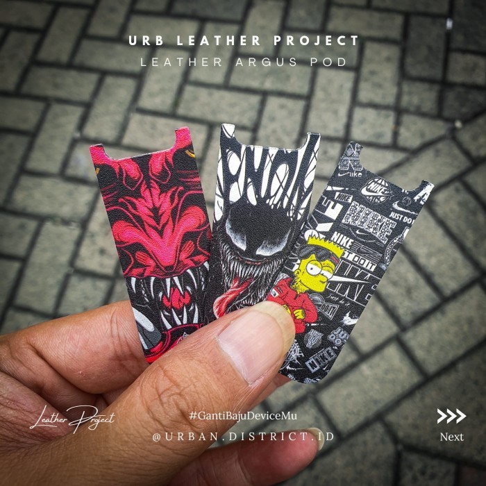 

URBAN Stiker Leather Skin Argus +3M (URB Project)