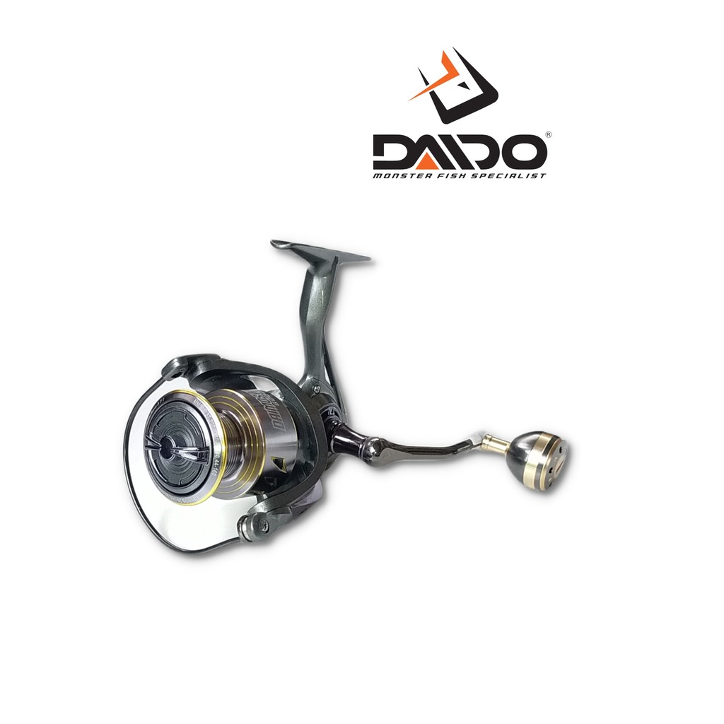 Reel Pancing Daido Daimos II 1000 2000 3000 4000 6000 Power Handle One way Spool full Besi Untuk Gal