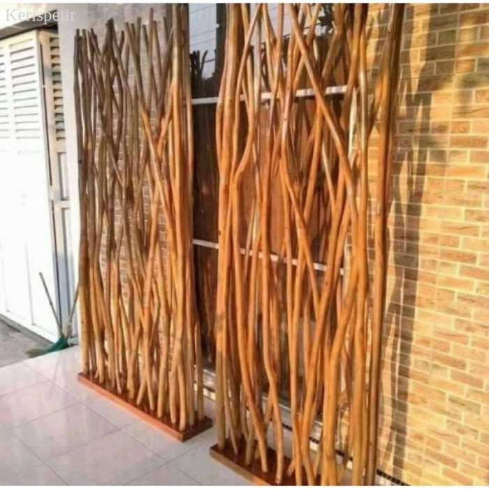 

Ranting Kayu Jati Dekorasi Rumah isi 10 Batang - 2 meter murah