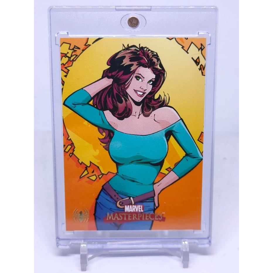 ORIGINAL Kartu Marvel Masterpieces Spider Man MJ Mary Jane RARE