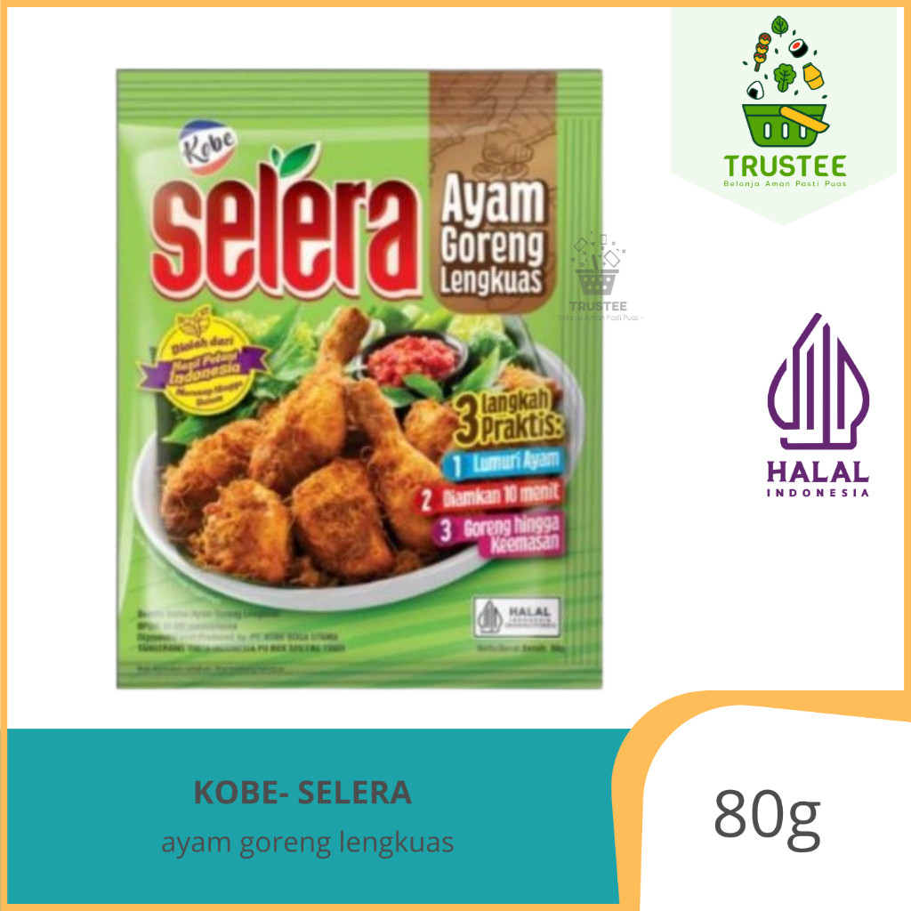 

Kobe Bumbu Komplit Instan Sachet Ayam Goreng Lengkuas 80gr