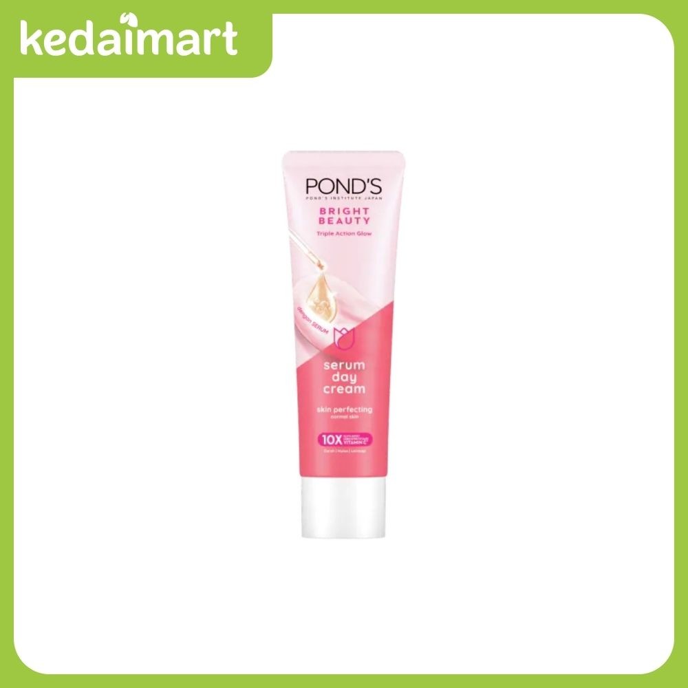 Ponds Pelembab Wajah Serum Day Cream Bright Beauty 20 Gram