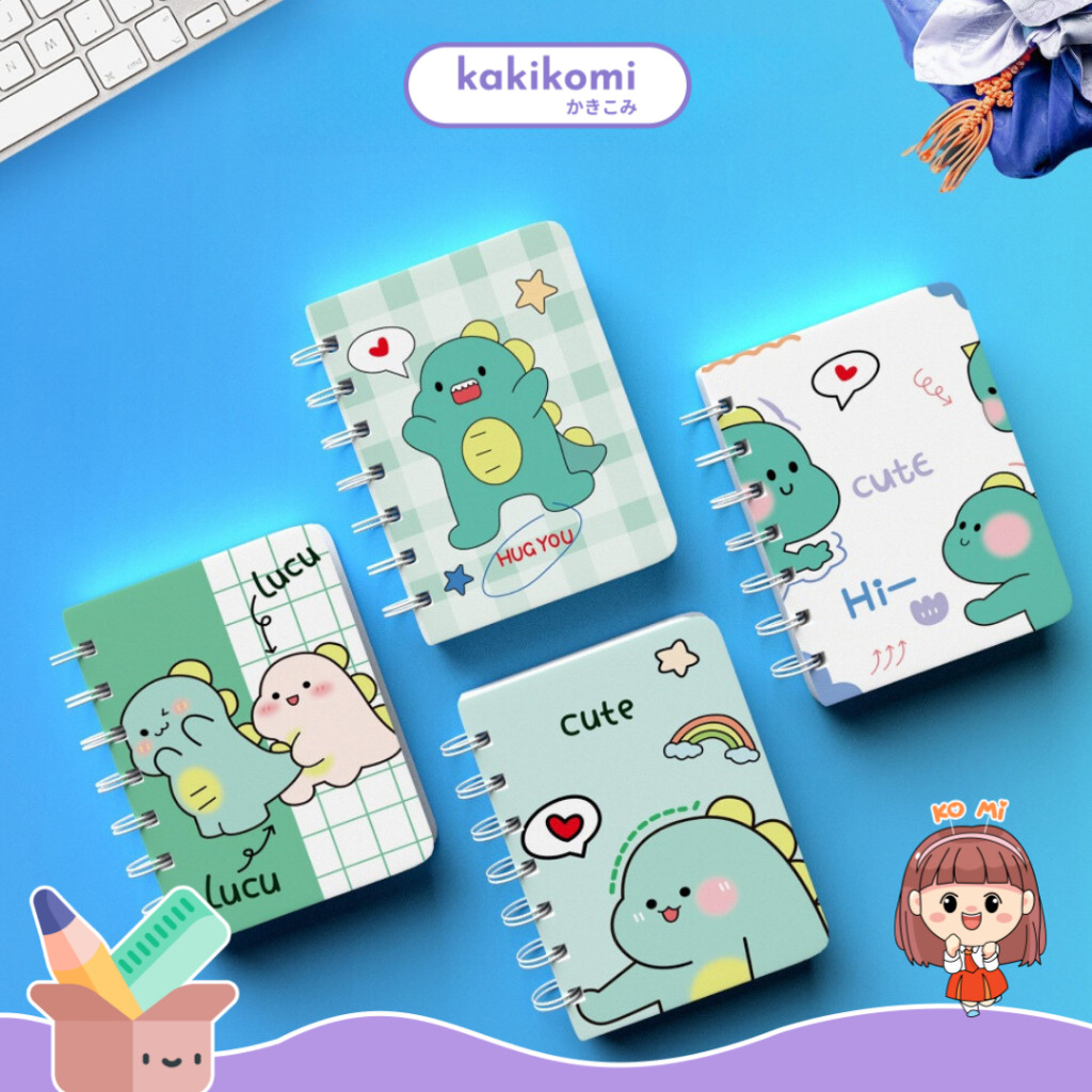 

Notebook A7 Buku Kecil Lucu Karakter Catatan Scrapbook Mini Buku Notes Kecil Alat Tulis Sekolah 80 Lembar