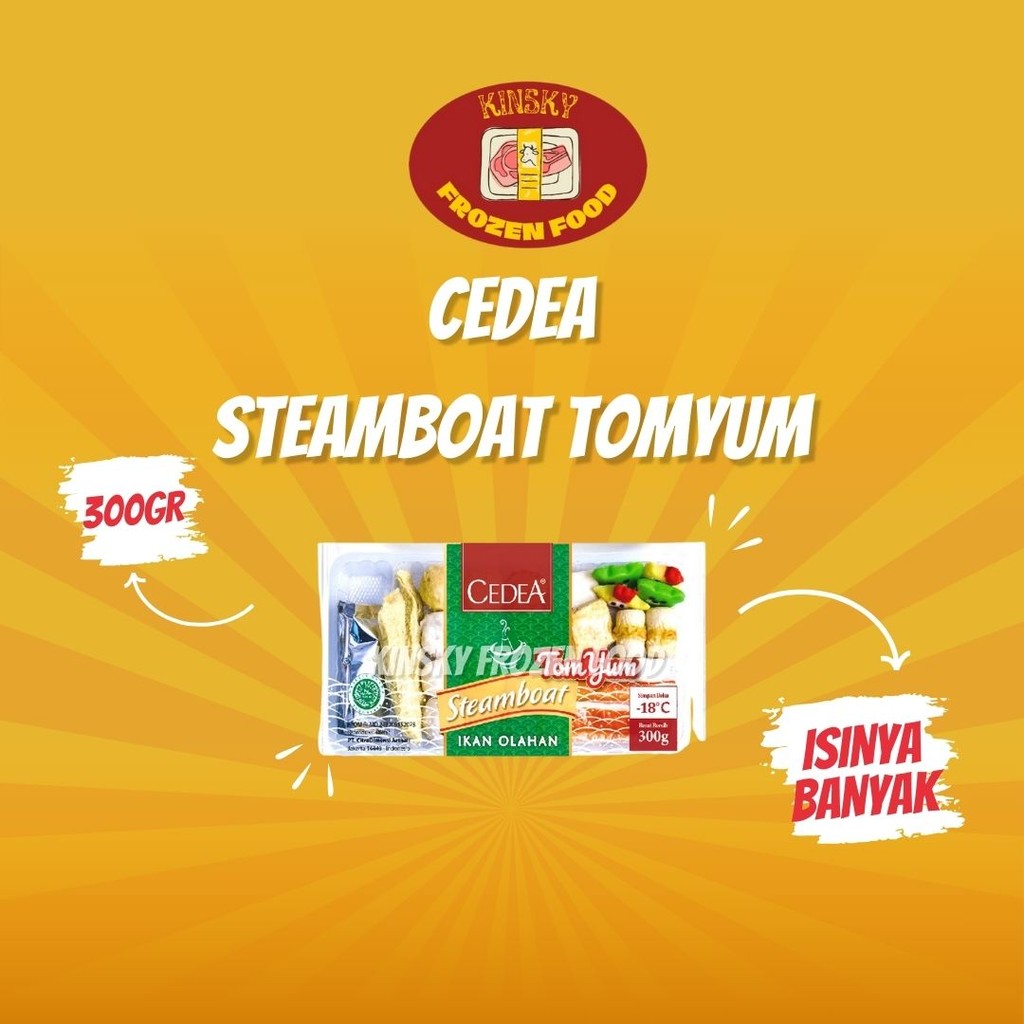 

CEDEA STEAMBOAT TOMYUM 300GR