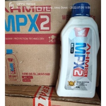 Oli MPX2 10W30 SLMB 0,8L OIL MPX2 MATIC 10w 30 SL Oli Mesin MPX 2 OLI MPX 2 OLI MOTOR MATIC HONDA