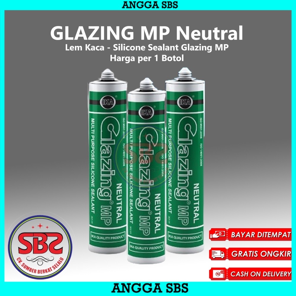 GLAZING MP NEUTRAL - Silicone Sealant GLAZING MP Netral/Lem Kaca Glazing MP