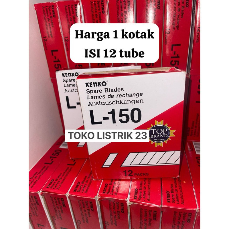 

REFILL KENKO BESAR L-150 1 KOTAK ISI 12 TUBE