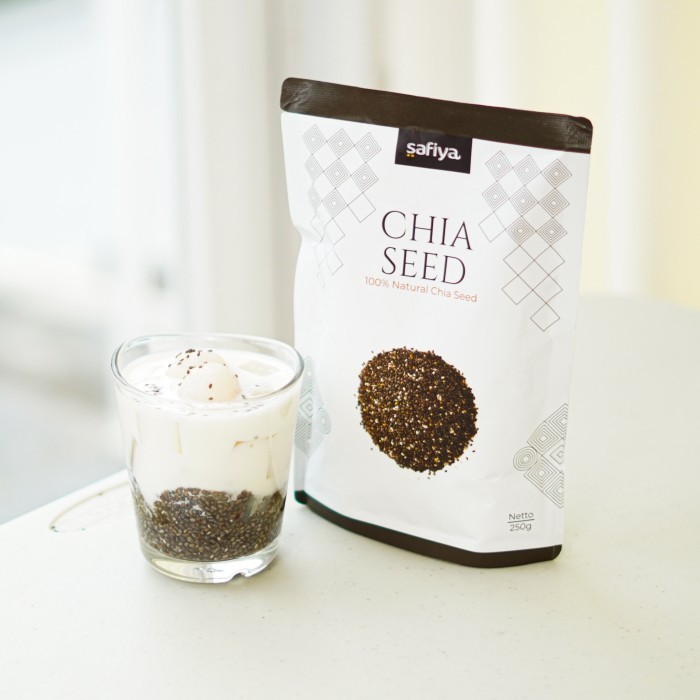 

Chia Seed Organik 500 gram Organic Chiaseed Authentic Safiya Food