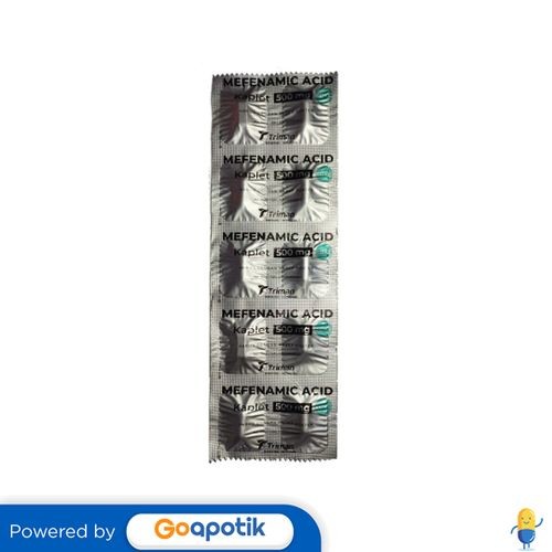 Mefenamic Acid Triman 500 Mg Strip 10 Tablet
