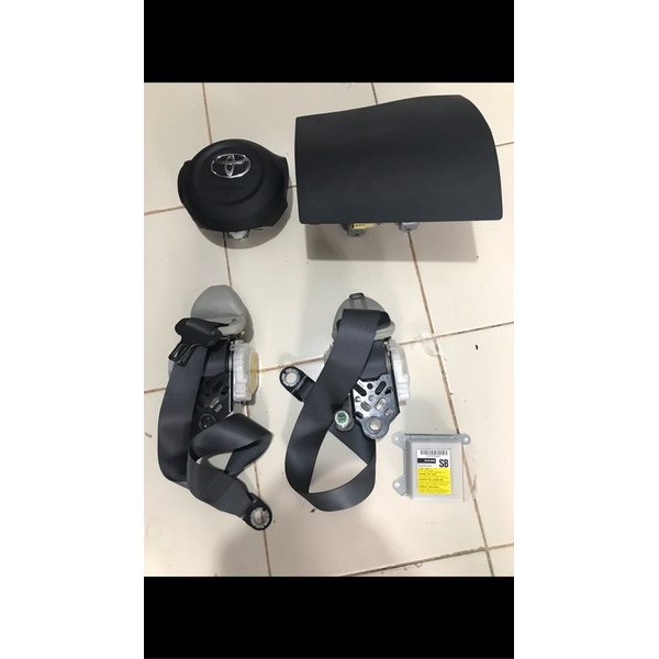 AIRBAG SET TOYOTA RUSH AIRBAG STIR AIRBAG PENUMPANG SAFETY BELT MODUL SRS RUSH TAHUN 2019-2021